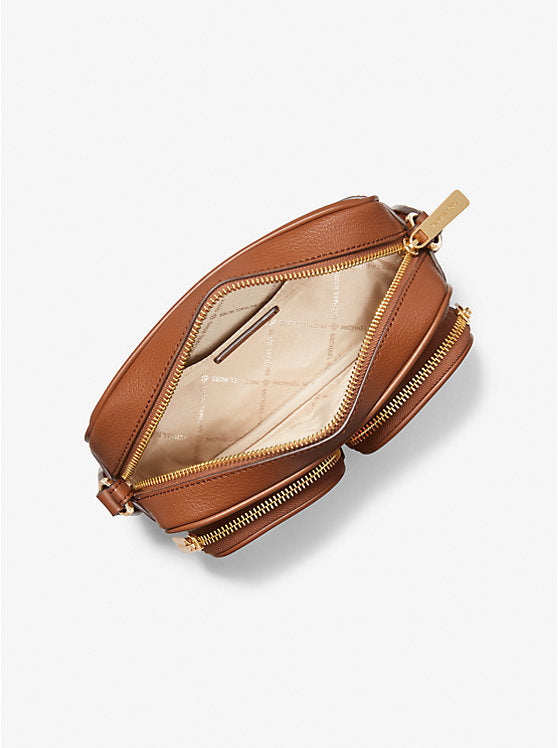 Michael Kors Jet Set Medium Leather Crossbody Bag with Case for Apple Airpods Pro® - Bags | Shop From The Mirage