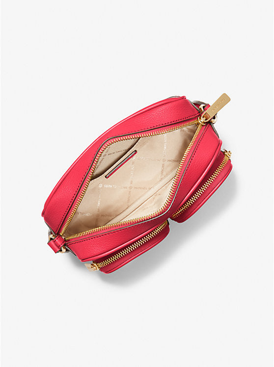 Michael Kors Jet Set Medium Leather Crossbody Bag with Case for Apple Airpods Pro® - Bags | Shop From The Mirage