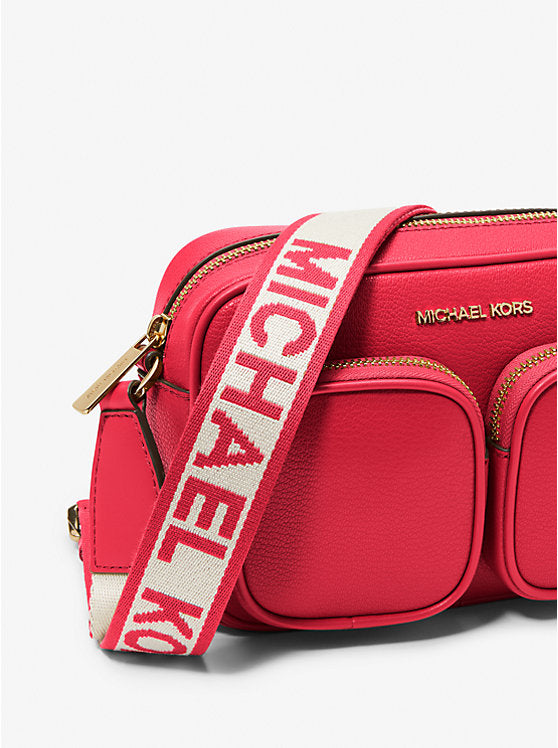 Michael Kors Jet Set Medium Leather Crossbody Bag with Case for Apple Airpods Pro® - Bags | Shop From The Mirage