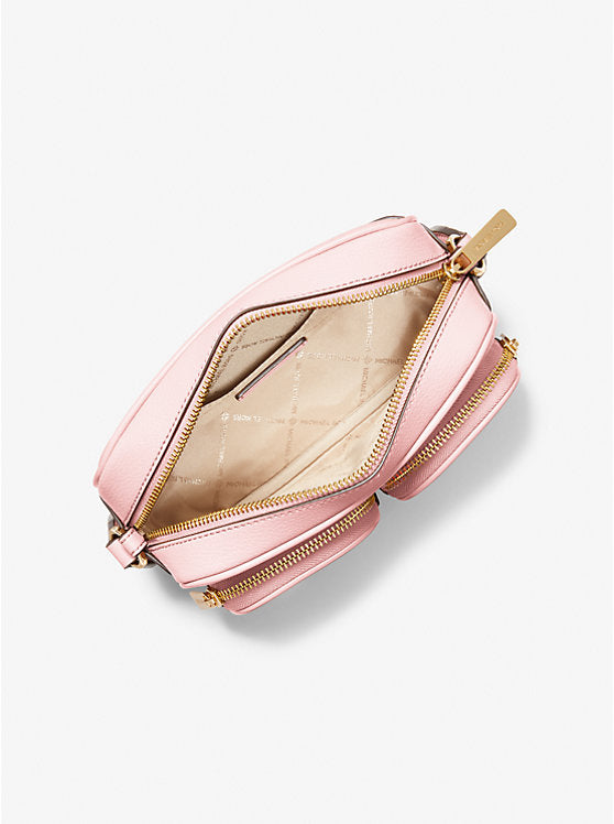Michael Kors Jet Set Medium Leather Crossbody Bag with Case for Apple Airpods Pro® - Bags | Shop From The Mirage