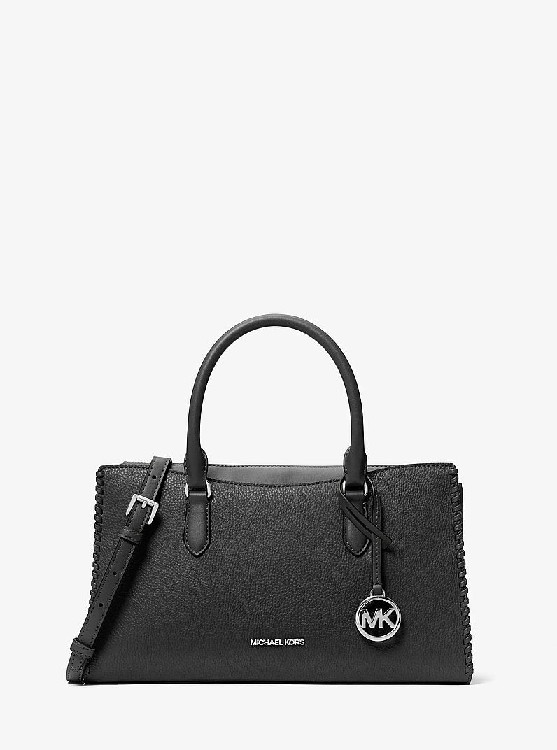 Arden Medium Top-Zip Satchel