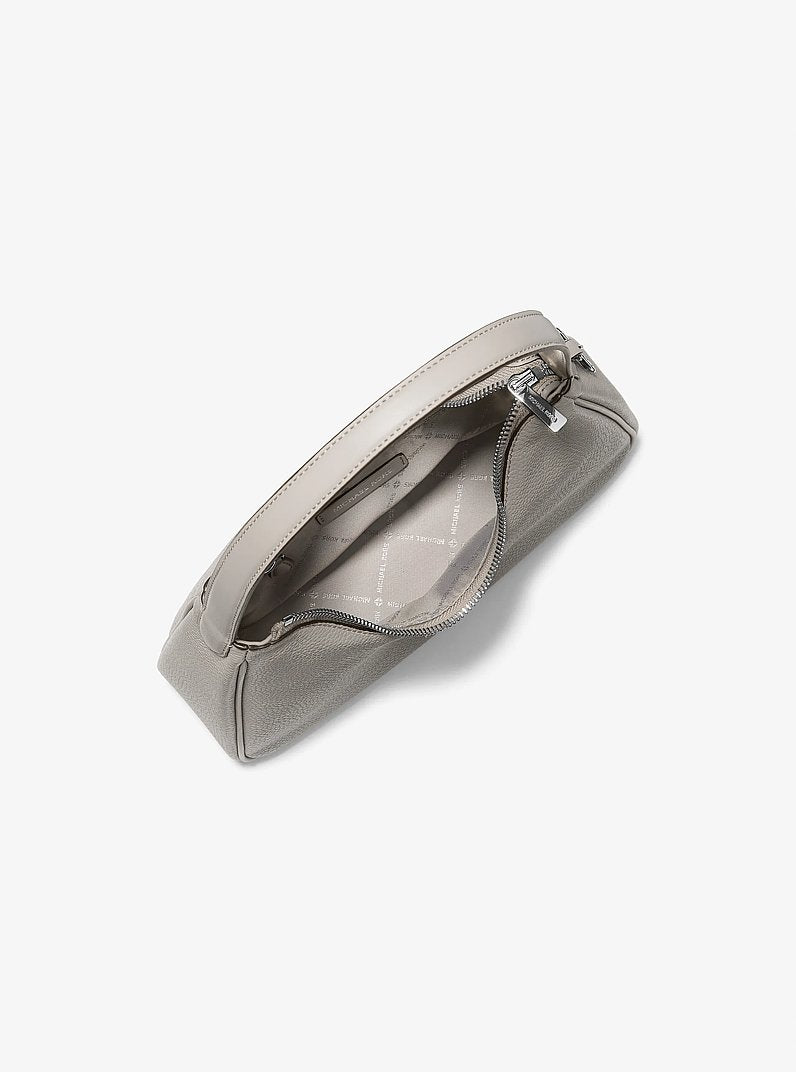 Nayla Small Pebbled Leather Hobo Shoulder Bag