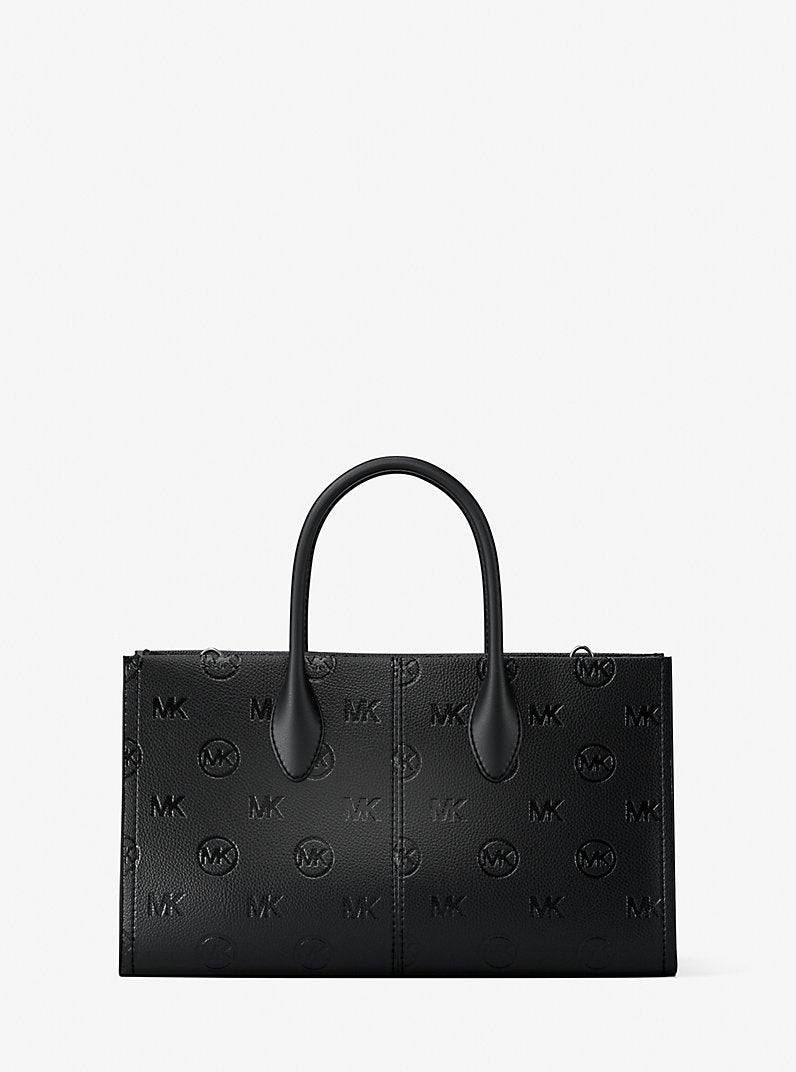 Mirella Medium Logo Debossed Satchel