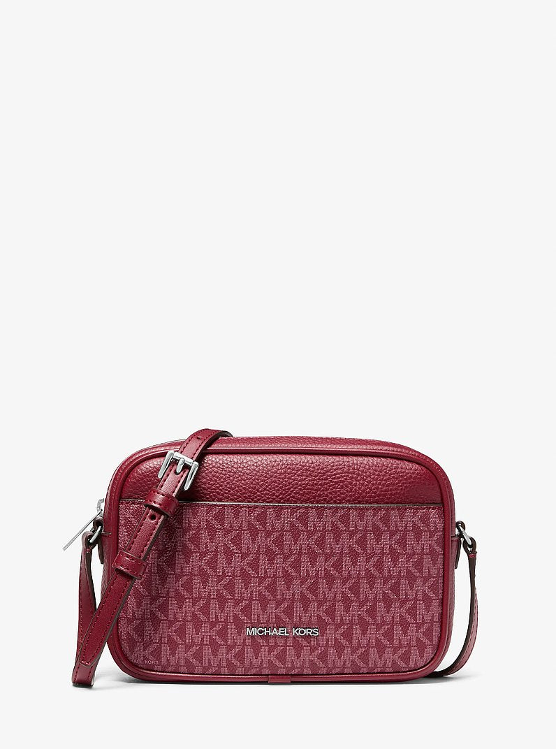 Jet Set Travel Small Signature Logo Camera Crossbody Bag