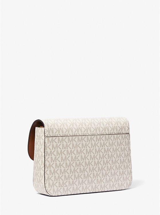 Michael Kors Sloan Editor Medium Signature Logo Messenger Bag - Bags | Shop From The Mirage