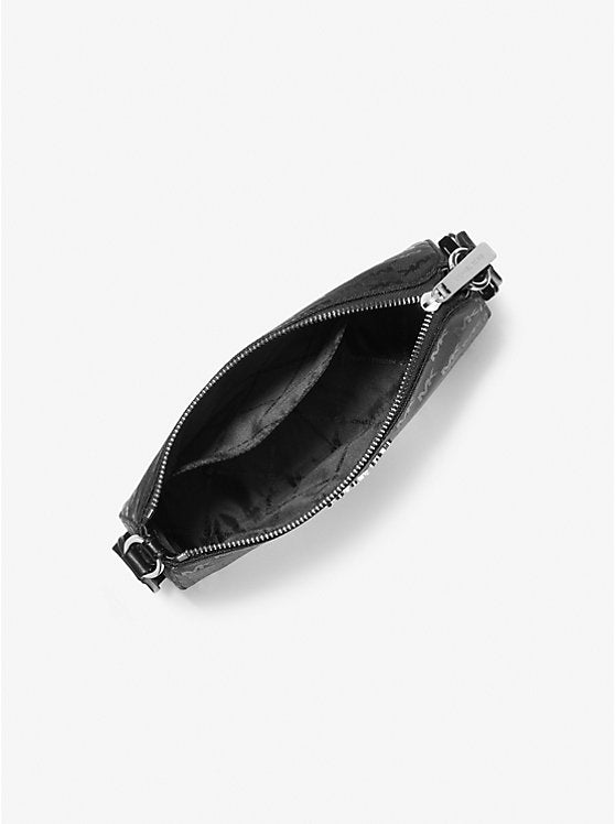 Michael Kors Jet Set Woven Logo Nylon Crossbody Bag with Case for Apple Airpods Pro® - Bags | Shop From The Mirage