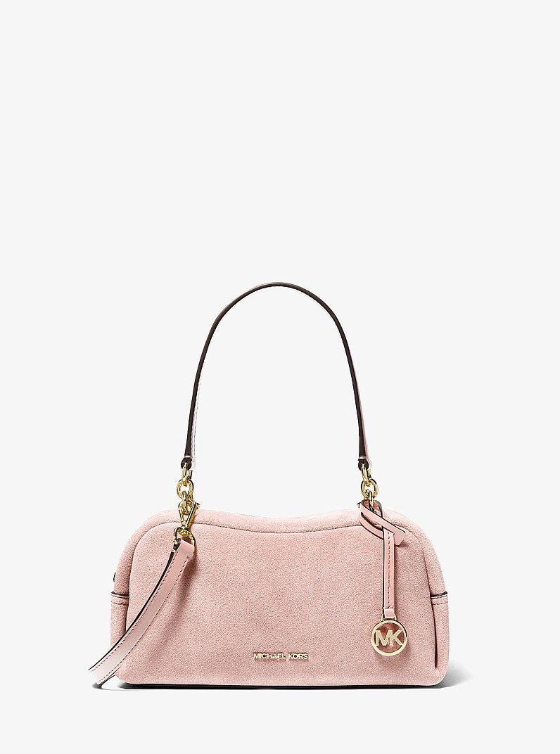 Cecily Small Suede Shoulder Bag