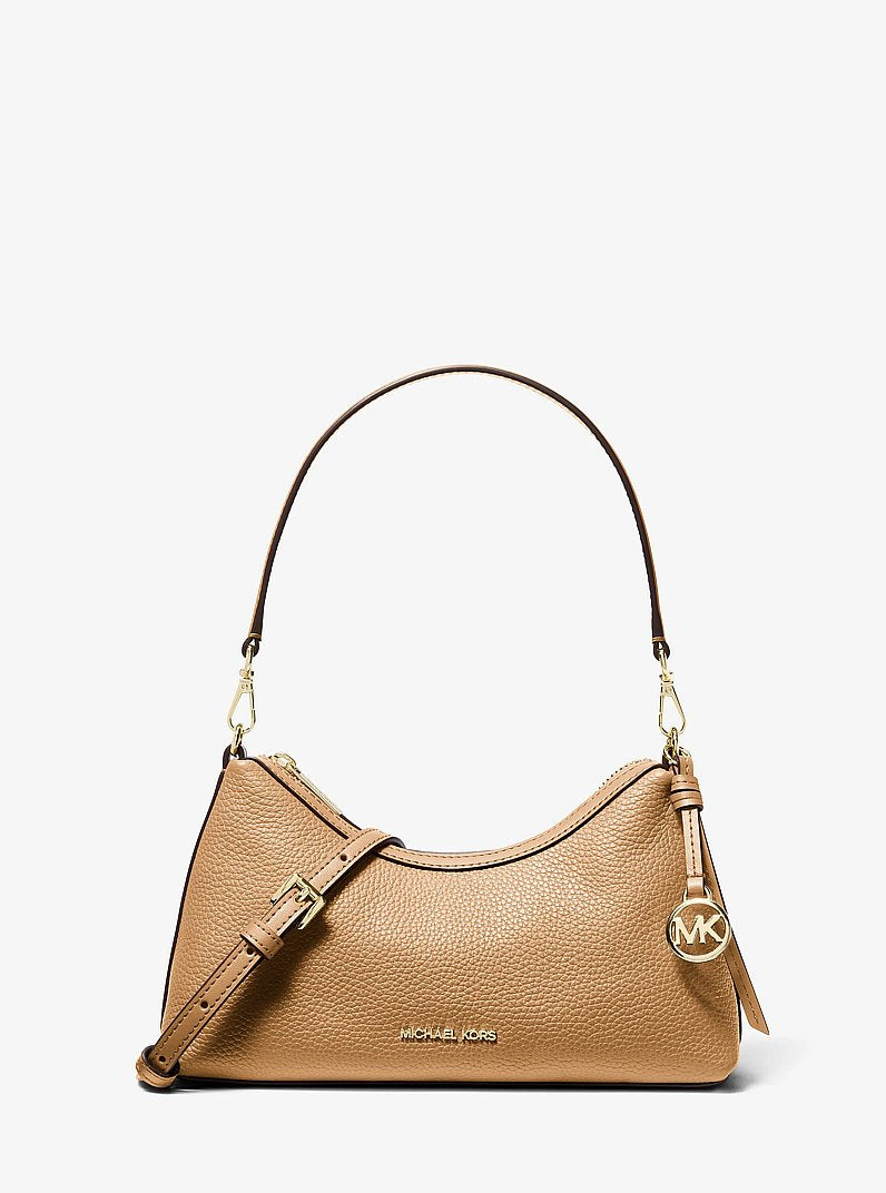 Sammy Small Pebbled Leather Convertible Crossbody Bag