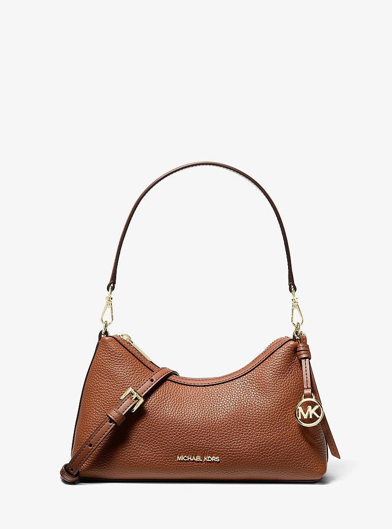 Sammy Small Pebbled Leather Convertible Crossbody Bag