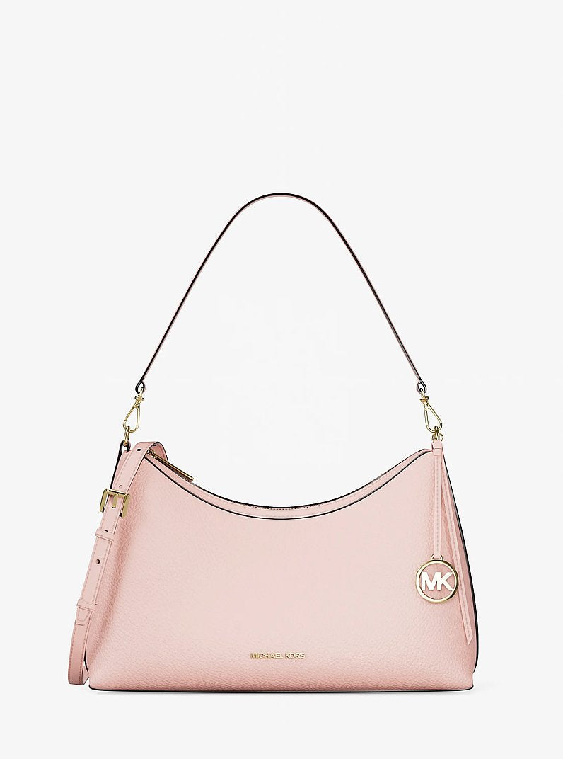 Sammy Medium Pebbled Leather Convertible Shoulder Bag