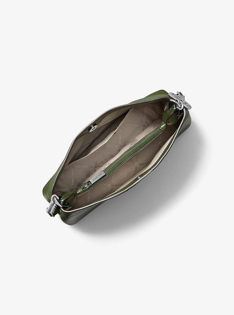 Christina Small Pebbled Leather Crossbody Bag