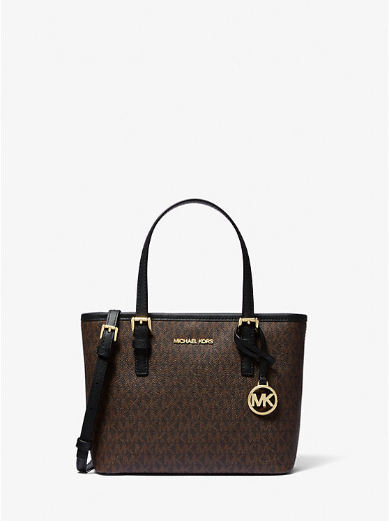 Michael Kors Jet Set Travel Extra-Small Logo Top-Zip Tote Bag - Bags | Shop From The Mirage