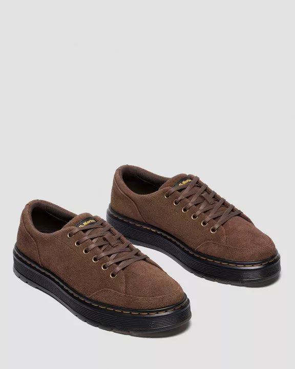 BROOKLINE 6-EYE BRONX SUEDE SHOES