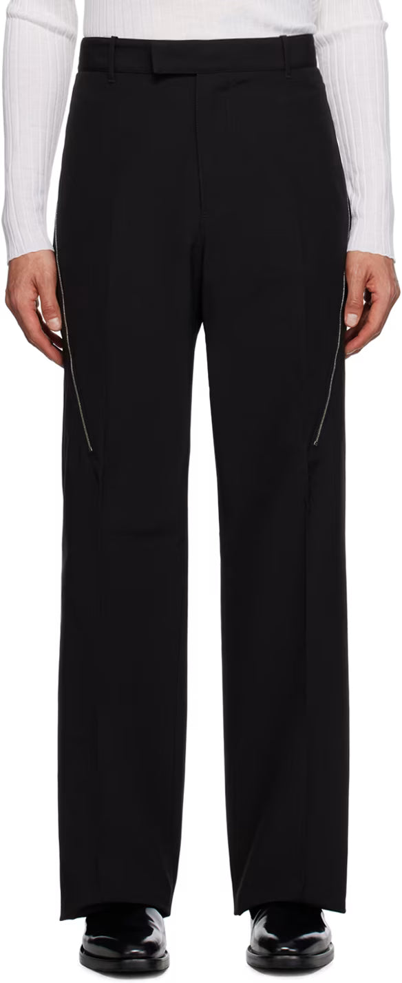 Ferragamo Black Tailored Trousers