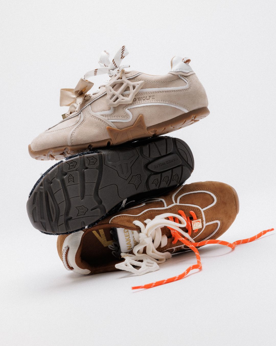 Adored Off White Suede