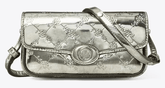 Tory Burch ROBINSON FLORAL METALLIC RECTANGULAR SHOULDER BAG - Bags | Shop From The Mirage