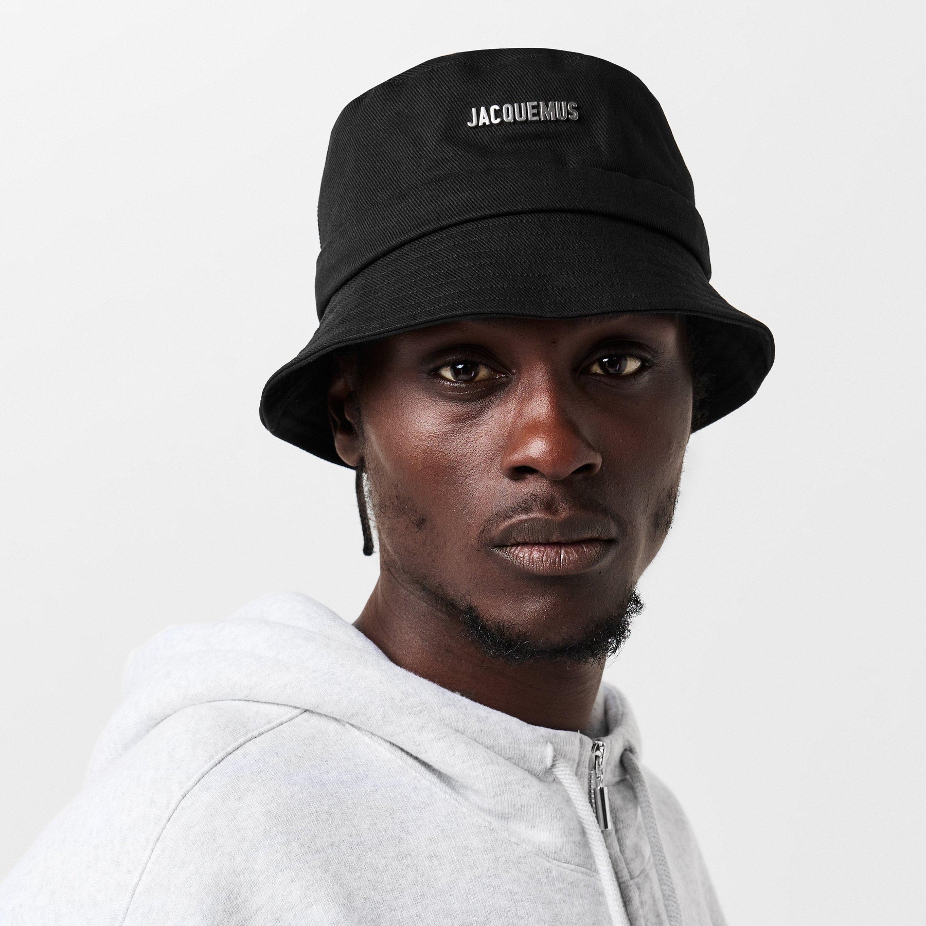 Le Bob Gadjo Brand-Plaque Cotton Bucket Hat