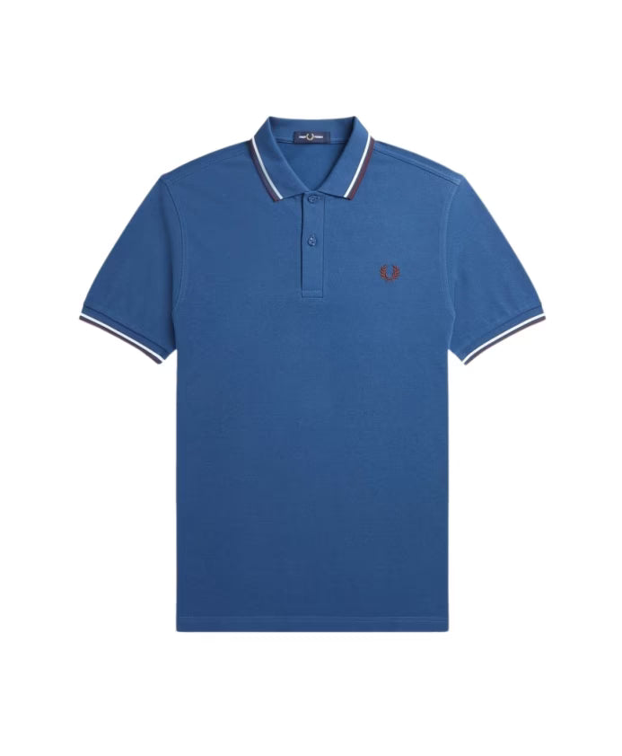 Fred Perry Slim Fit Twin Tipped Polo