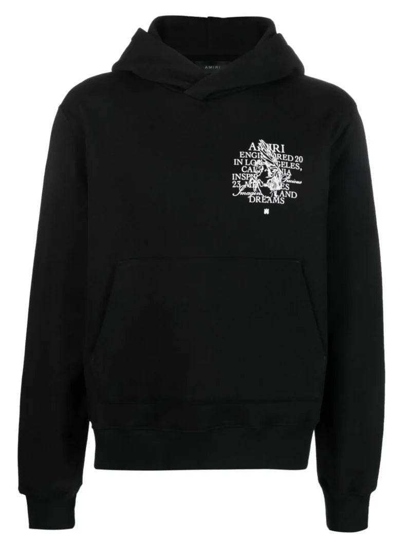 AMIRI PRECIOUS MEMORIES HOODIE BLACK
