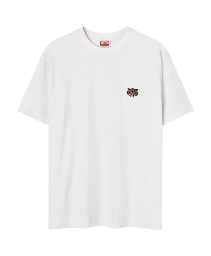 Kenzo Embroidered Logo Beige Shirt