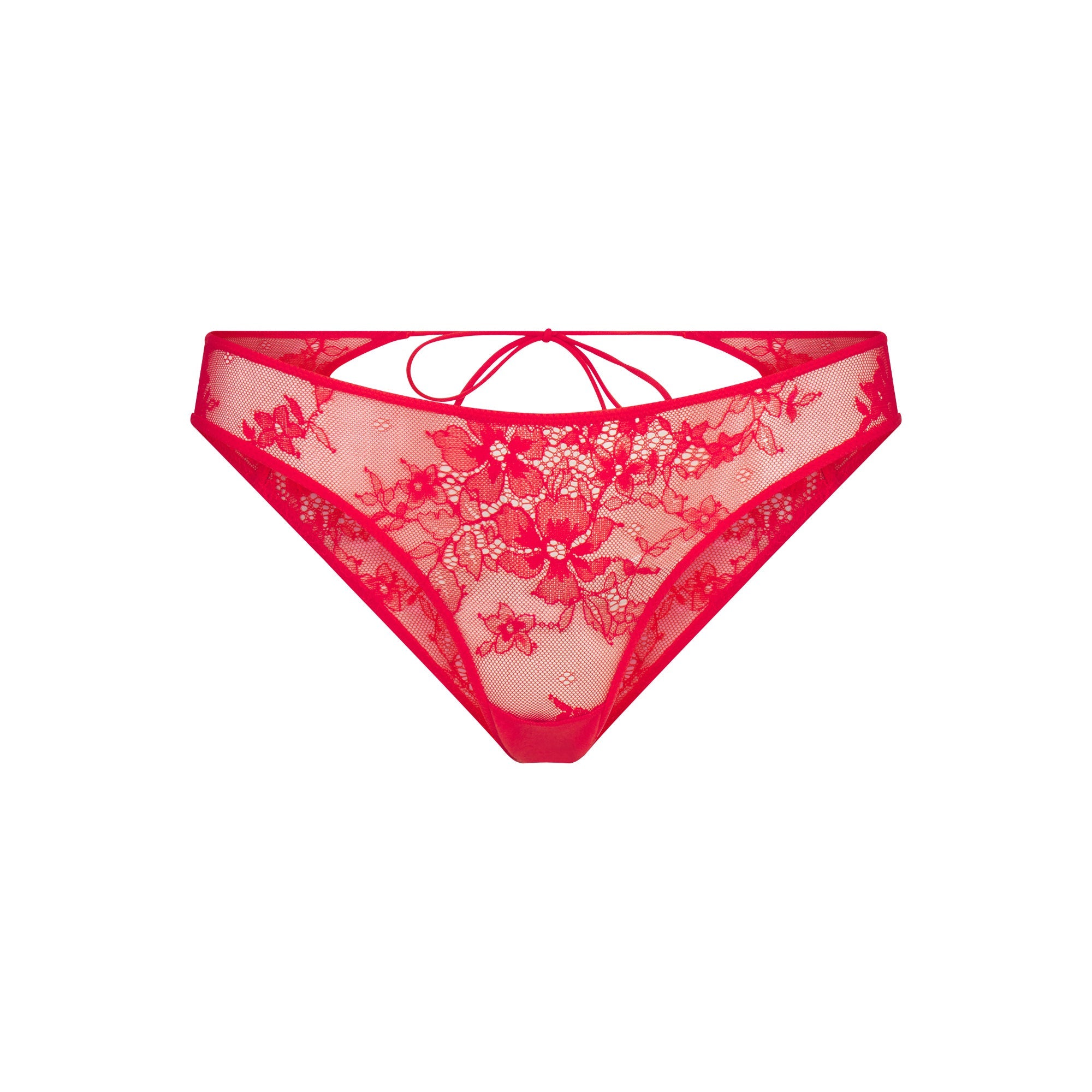 Ultra Fine Lace Peek-a-boo Bikini