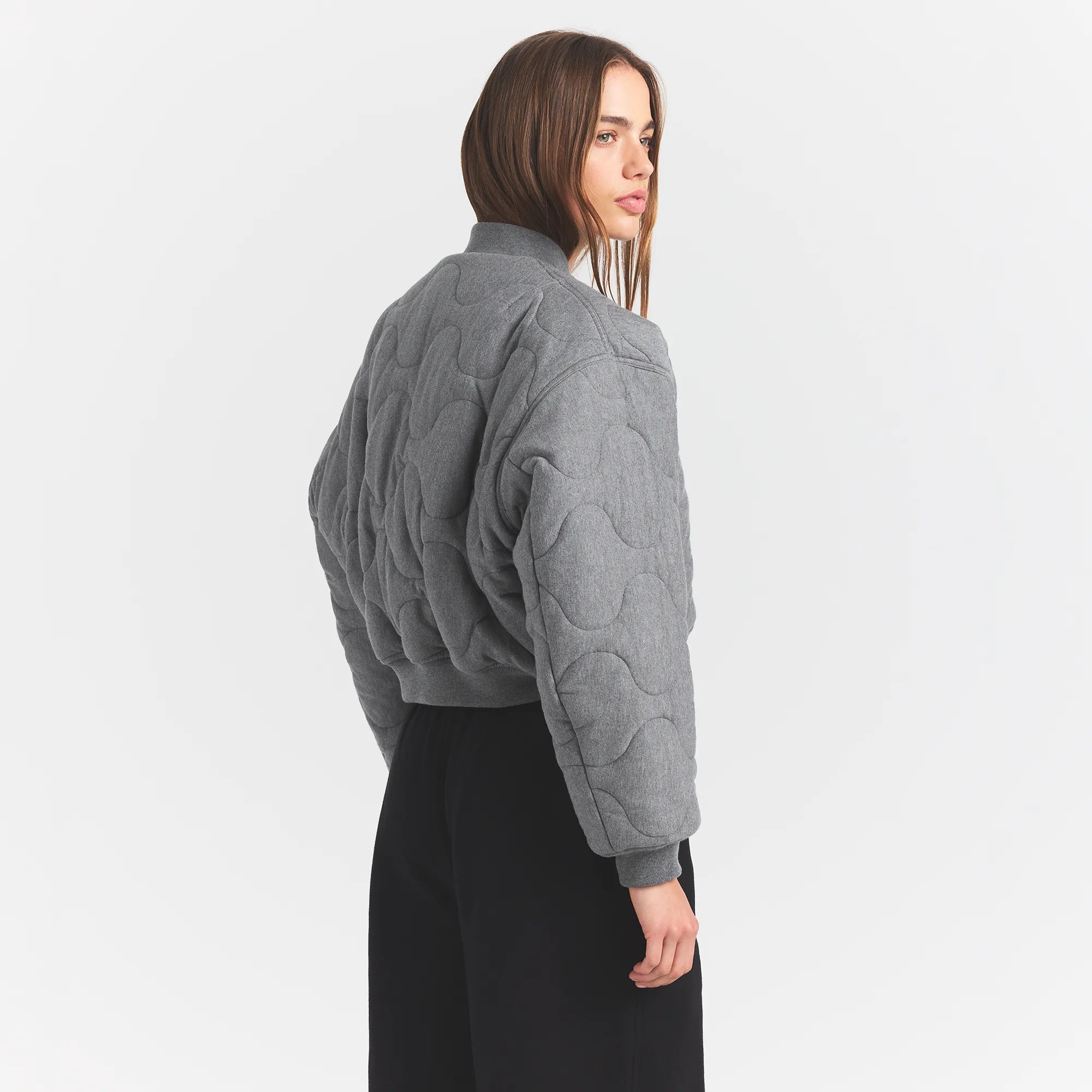 Neoprene Outerwear Reversible Bomber Jacket