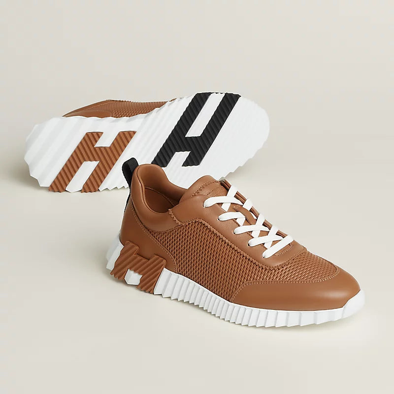 Bouncing sneaker in Naturel