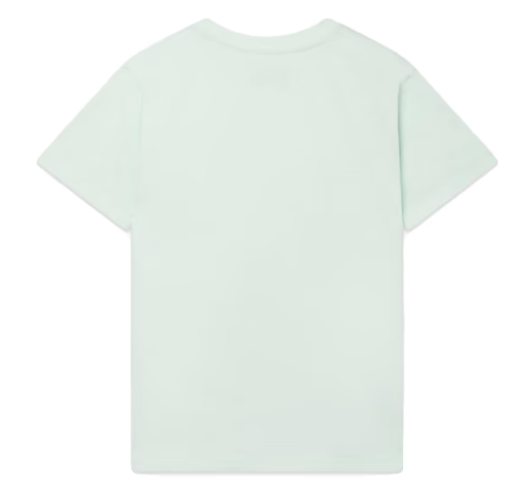 Casablanca Green Aion T-Shirt with Printed Logo