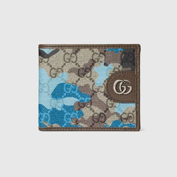 GG bi-fold wallet gg canvas