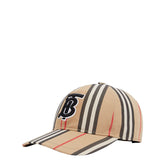 Men's Striped Cotton Icon Cap