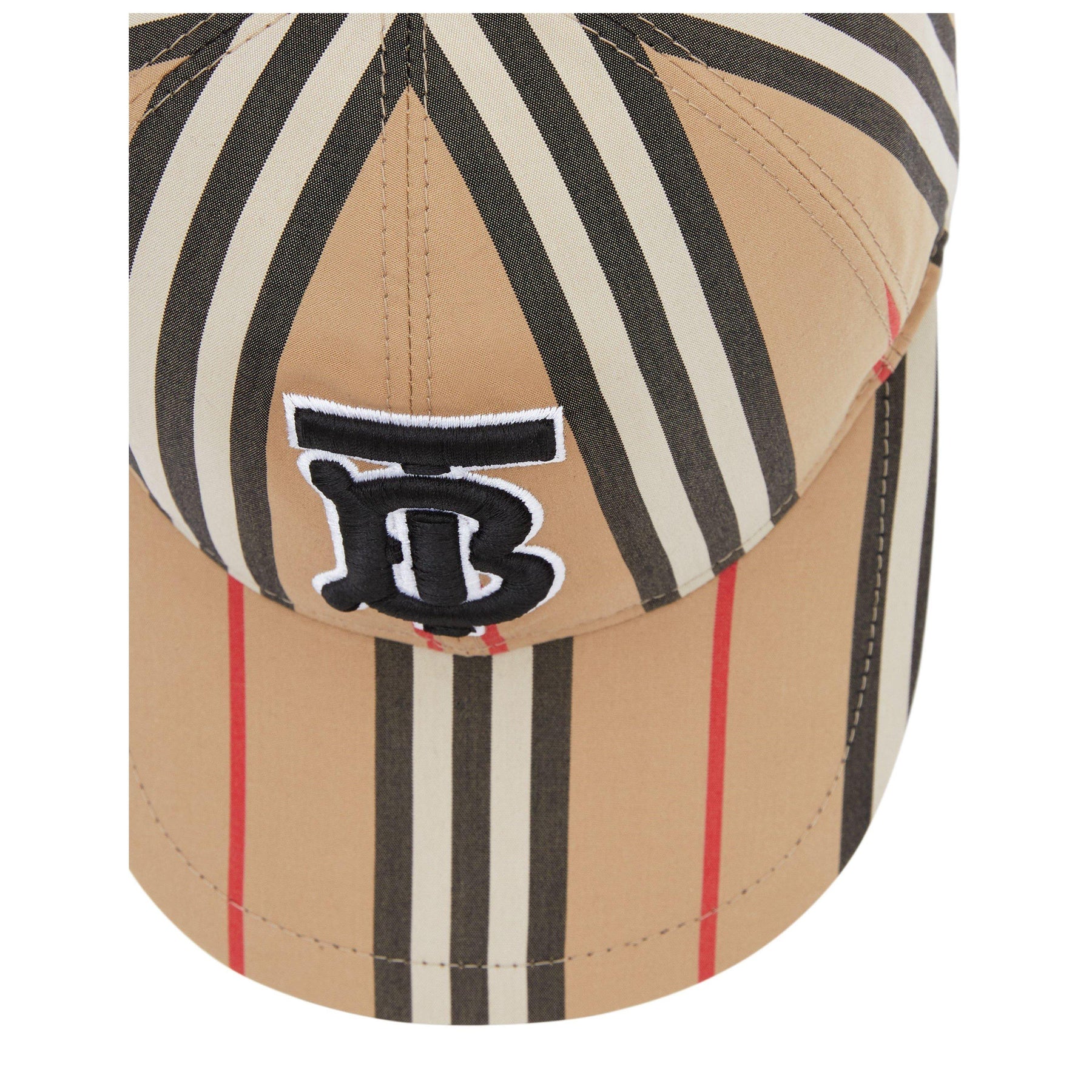 Men's Striped Cotton Icon Cap