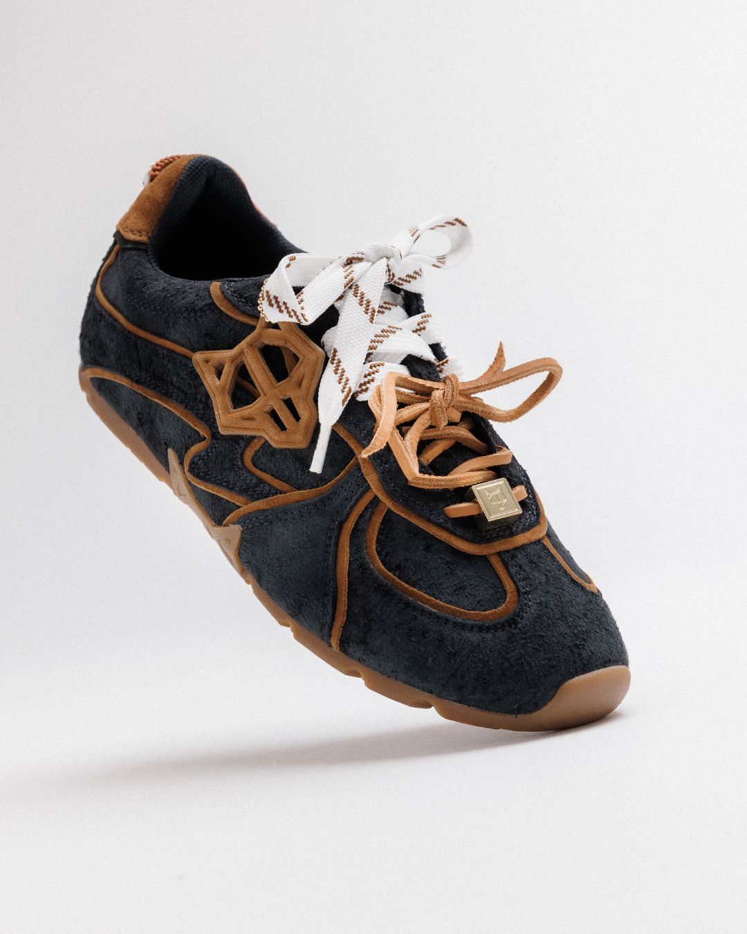 Adored Navy Tie Dye Suede