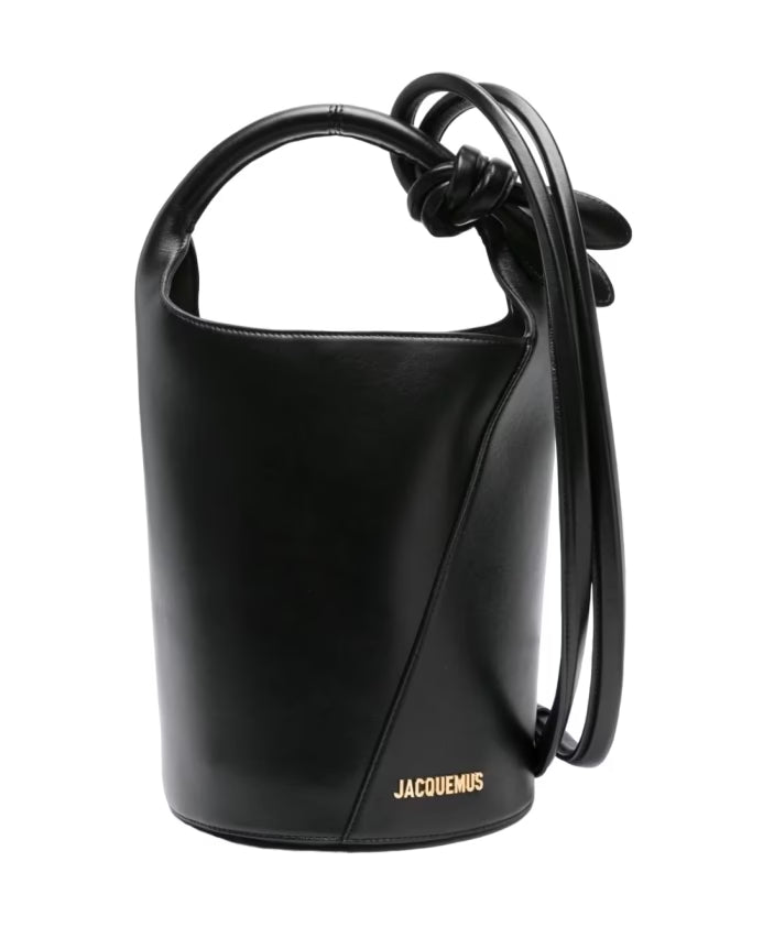 Le Petit Tourni Leather Bucket Bag