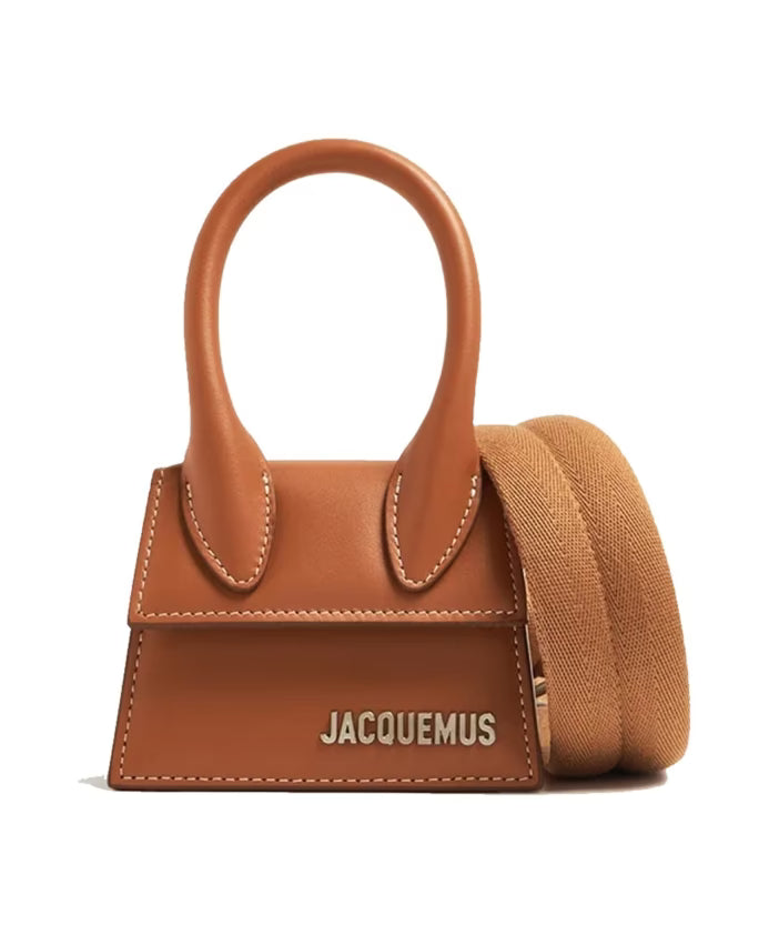 Brown Shoulder Bag Elegant Magnetic Closure