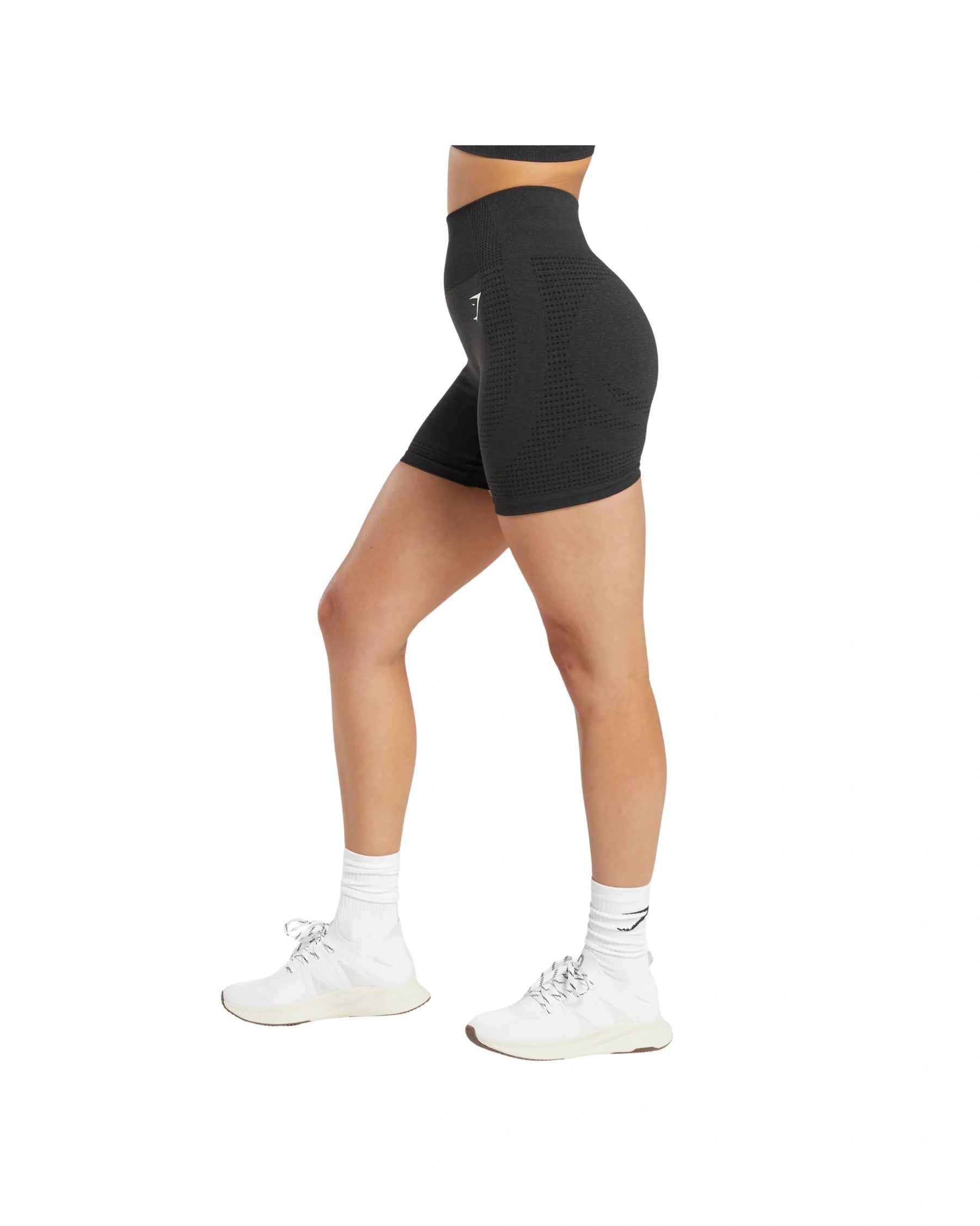 Gymshasrk Vital Shorts compression fit Black Marl
