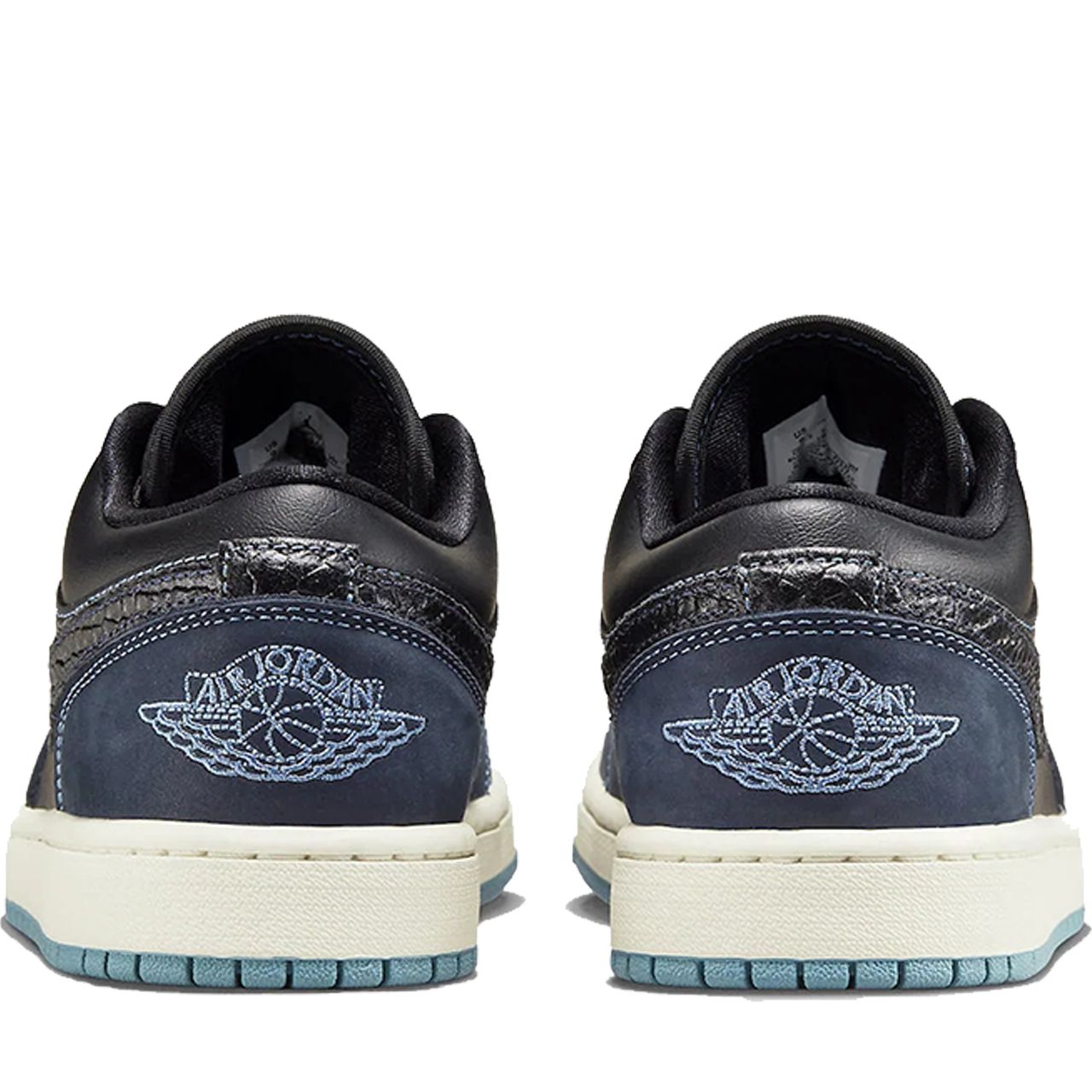 Air Jordan 1 Low Black Dark Obsidian Sail