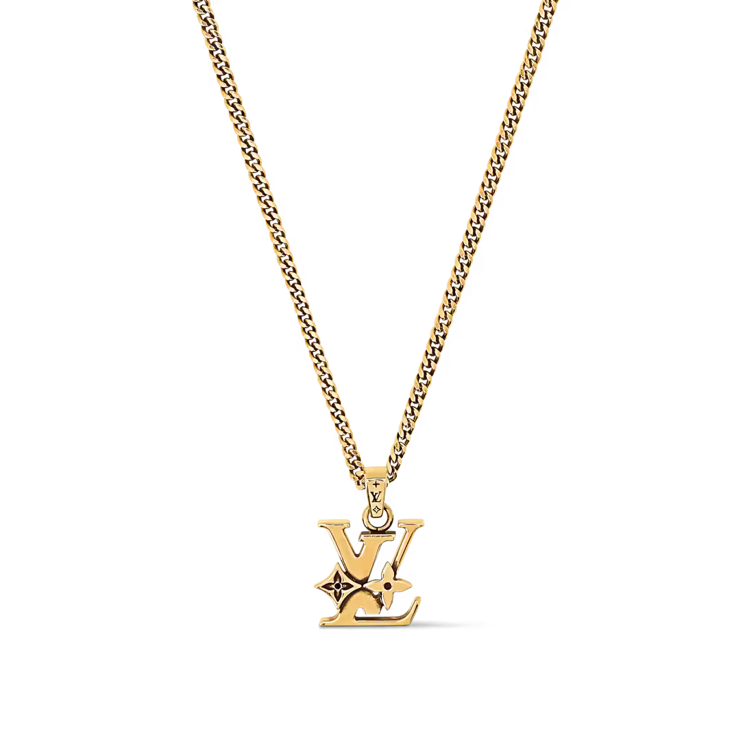 Monogram Row Pendant