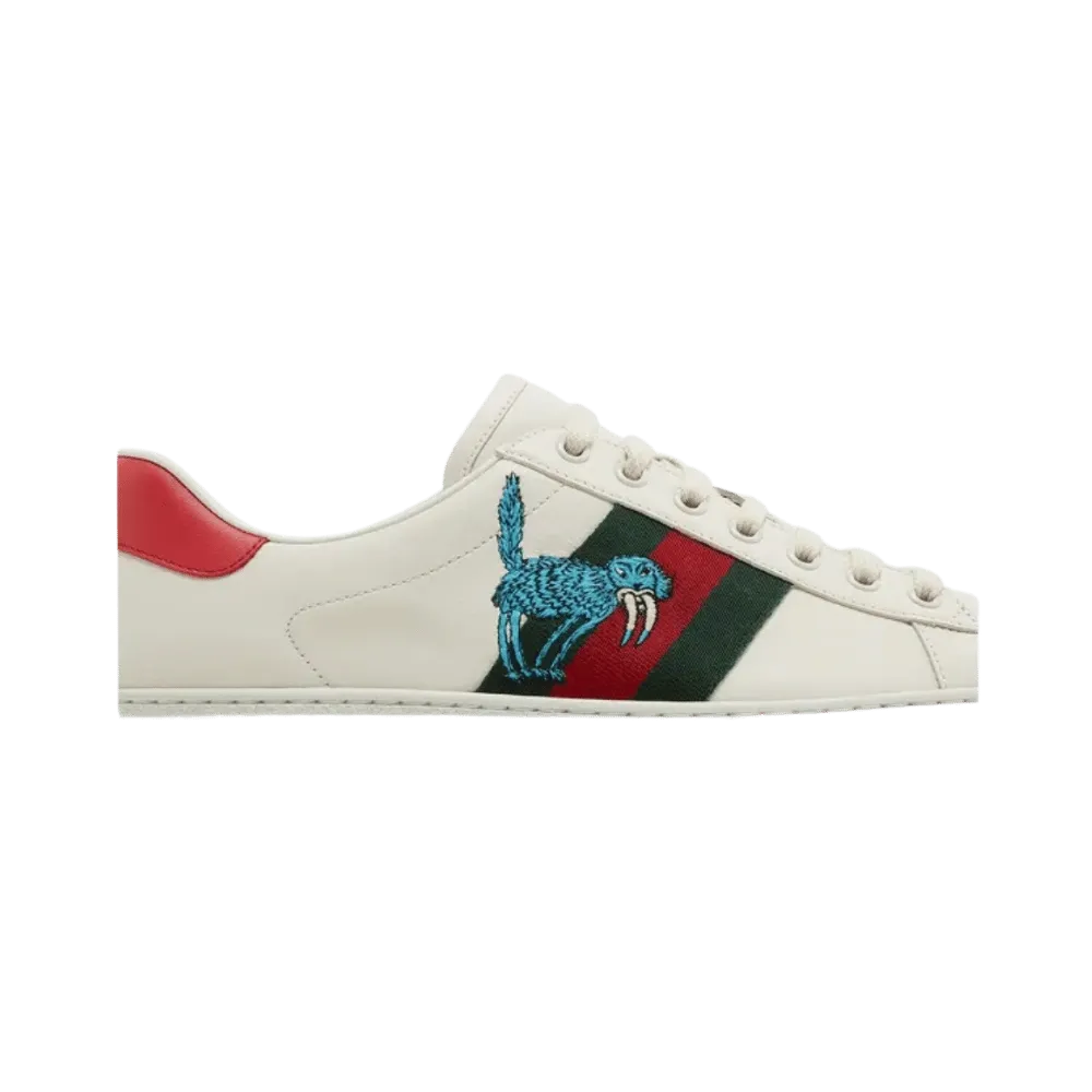 Freya Hartas x Gucci Ace 'Mythical Creature - White'