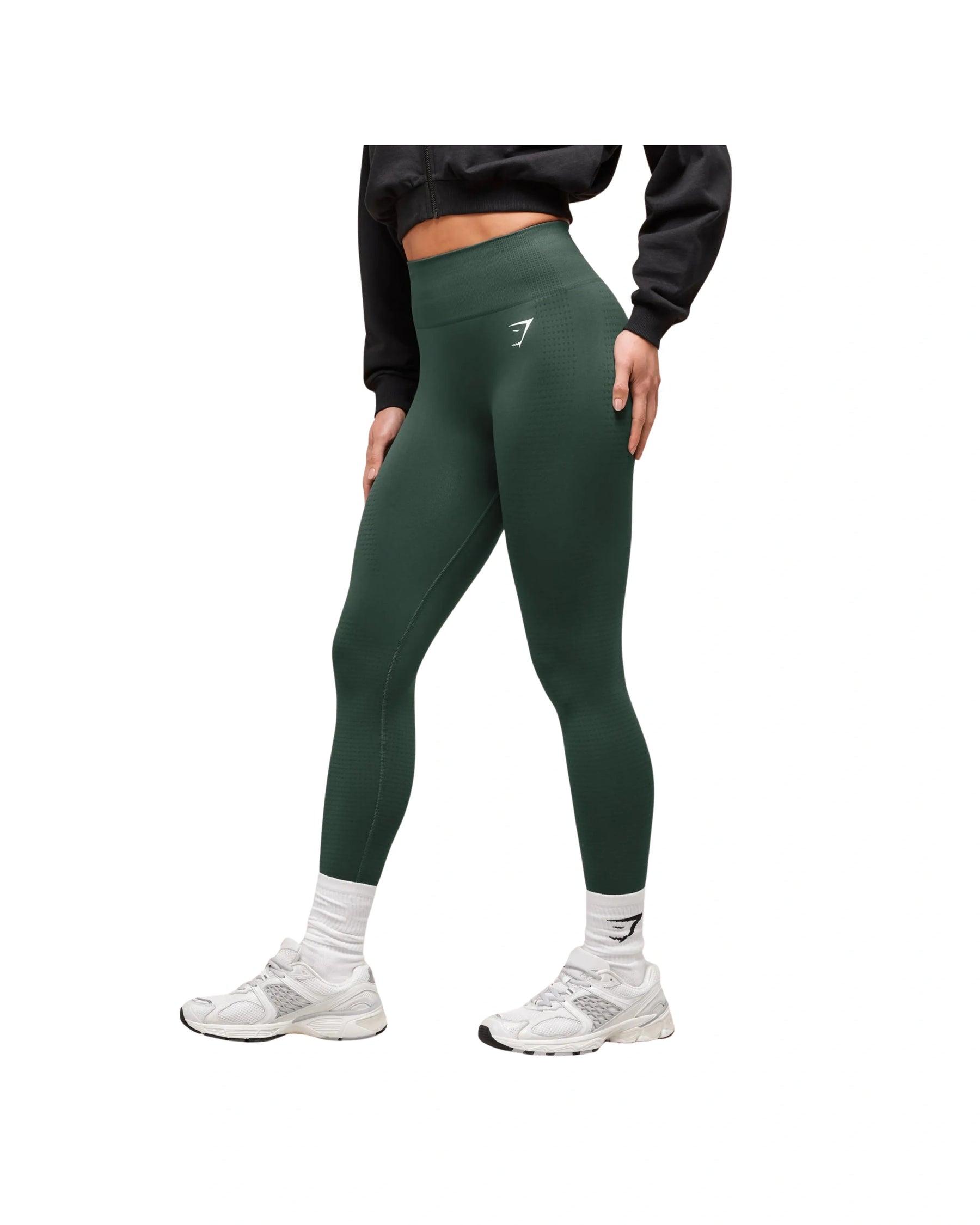 Gymshark Vital Leggings regular Woodland Green Marl