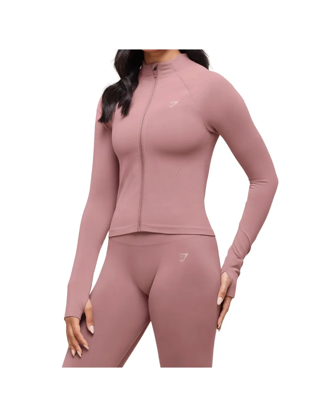 Gymshark Soft Sculpt Zip Up Jacket Calm Pink