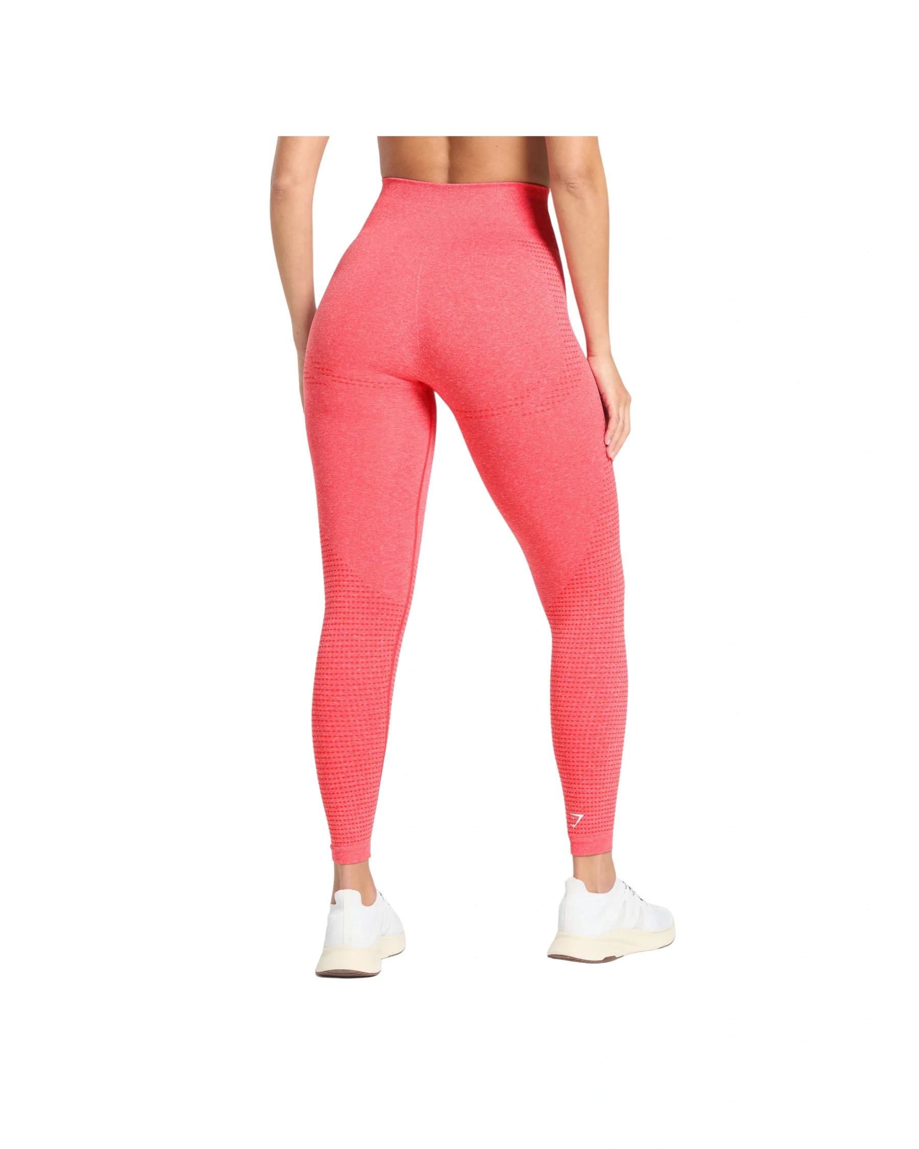 Gymshark Vital Leggings Coral Red Marl