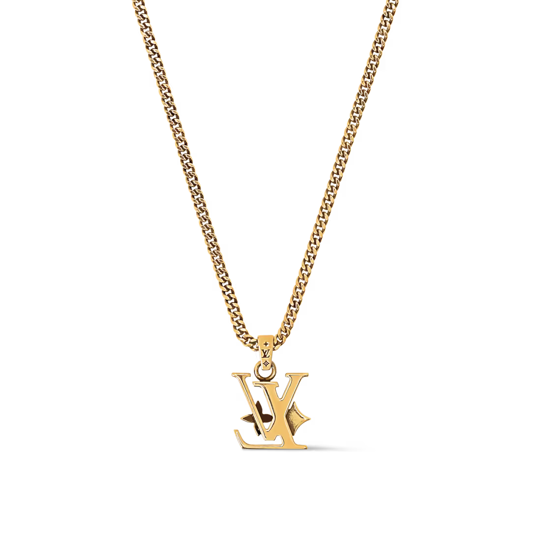 Monogram Row Pendant