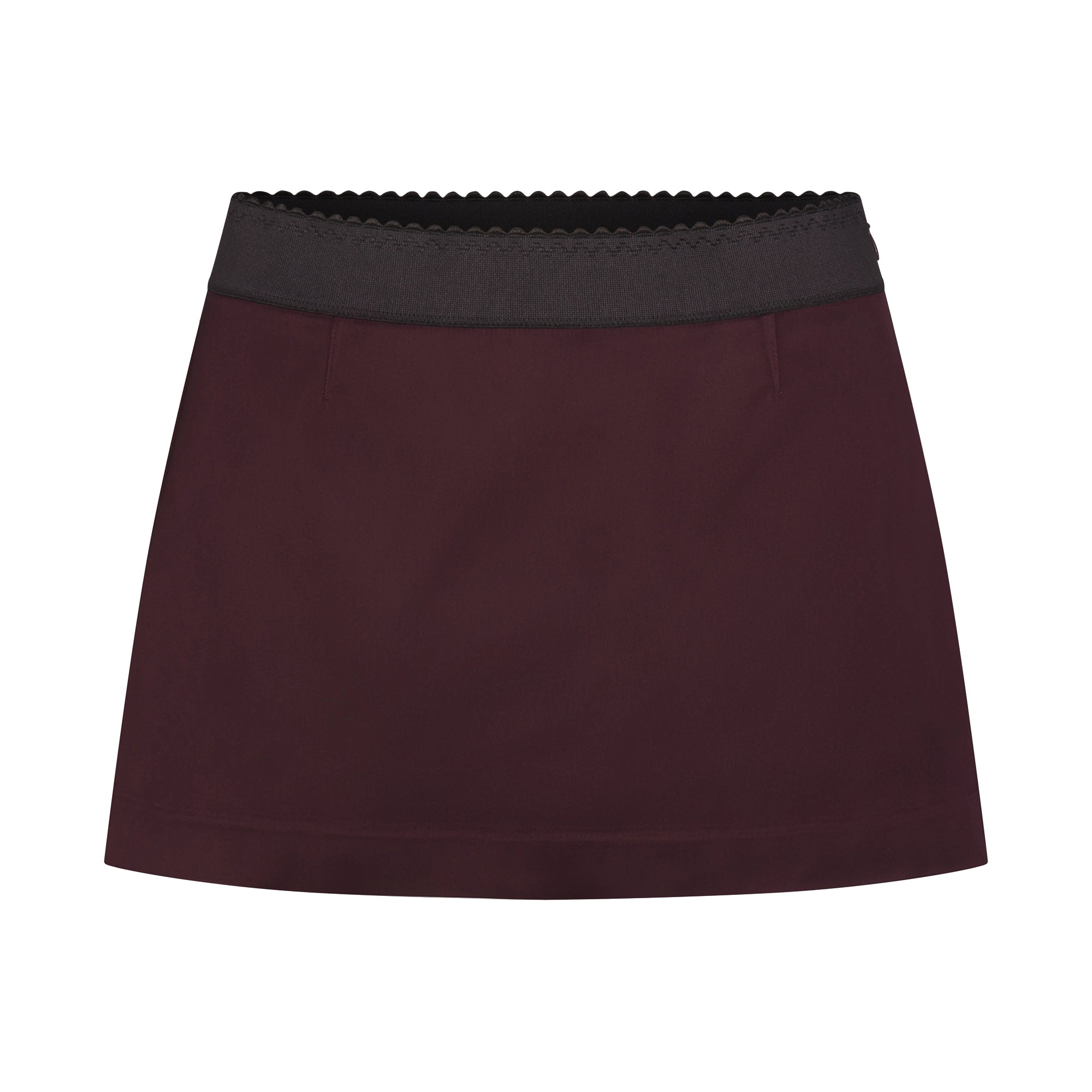Satin Mini Skirt