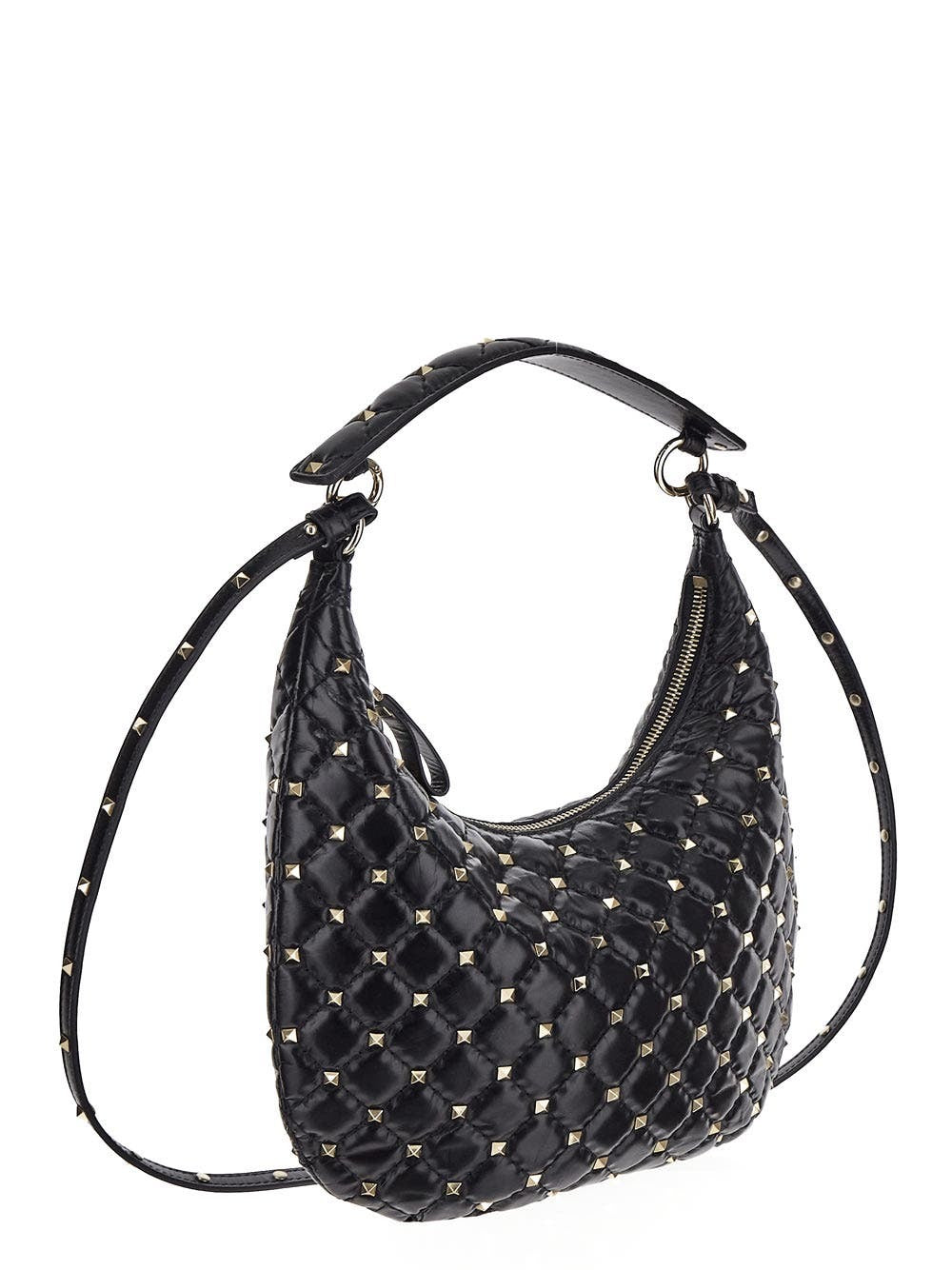 Valentino Garavani Rockstud Spike Small Hobo Bag