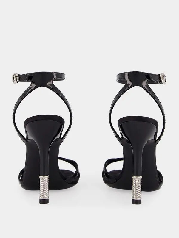 calfskin high-heel sandals