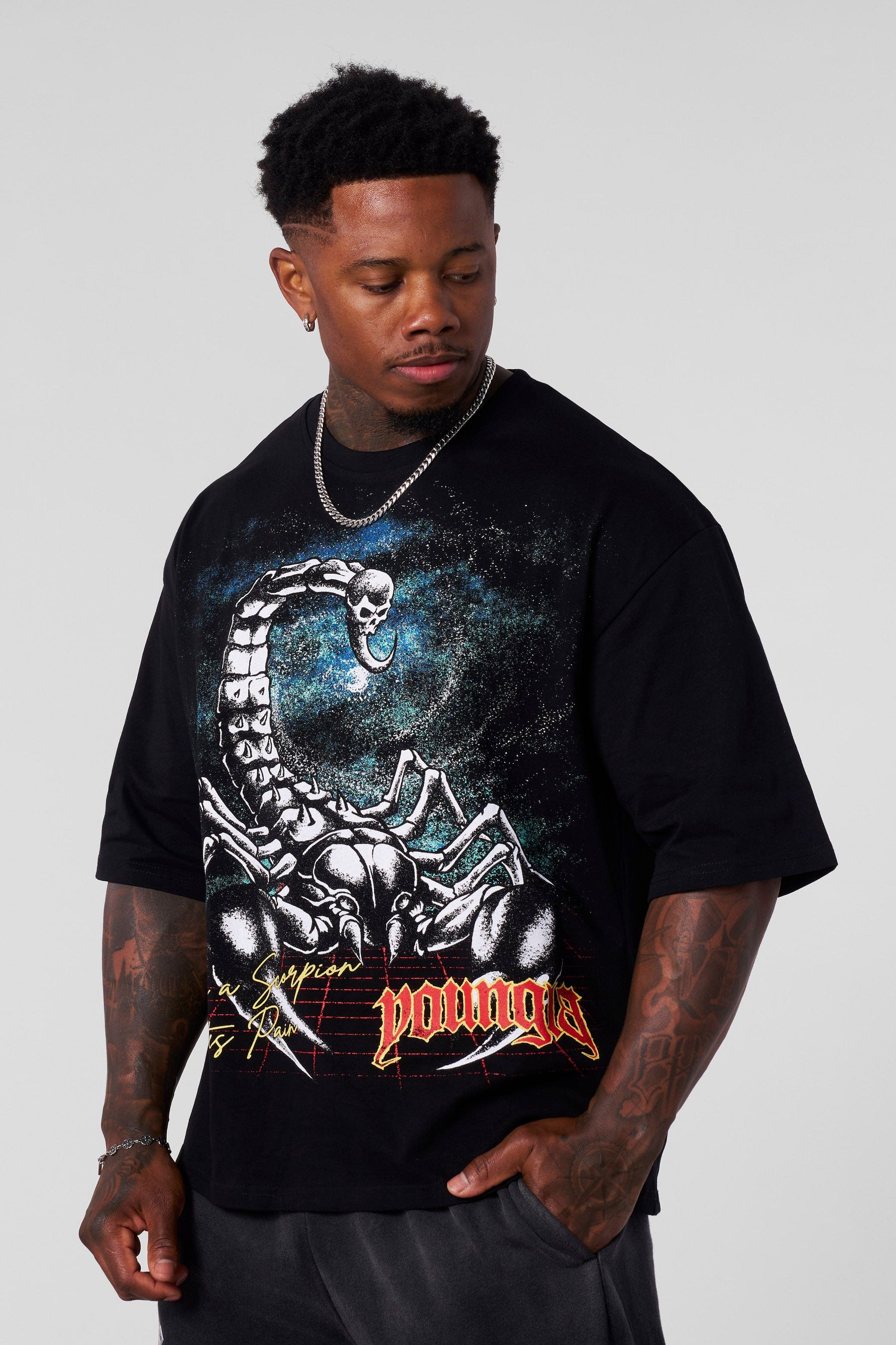 4142 - Scorpion Tee + Jersey Set