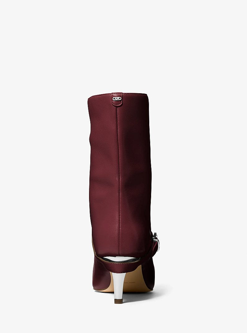 Kasia Leather Buckle Boot