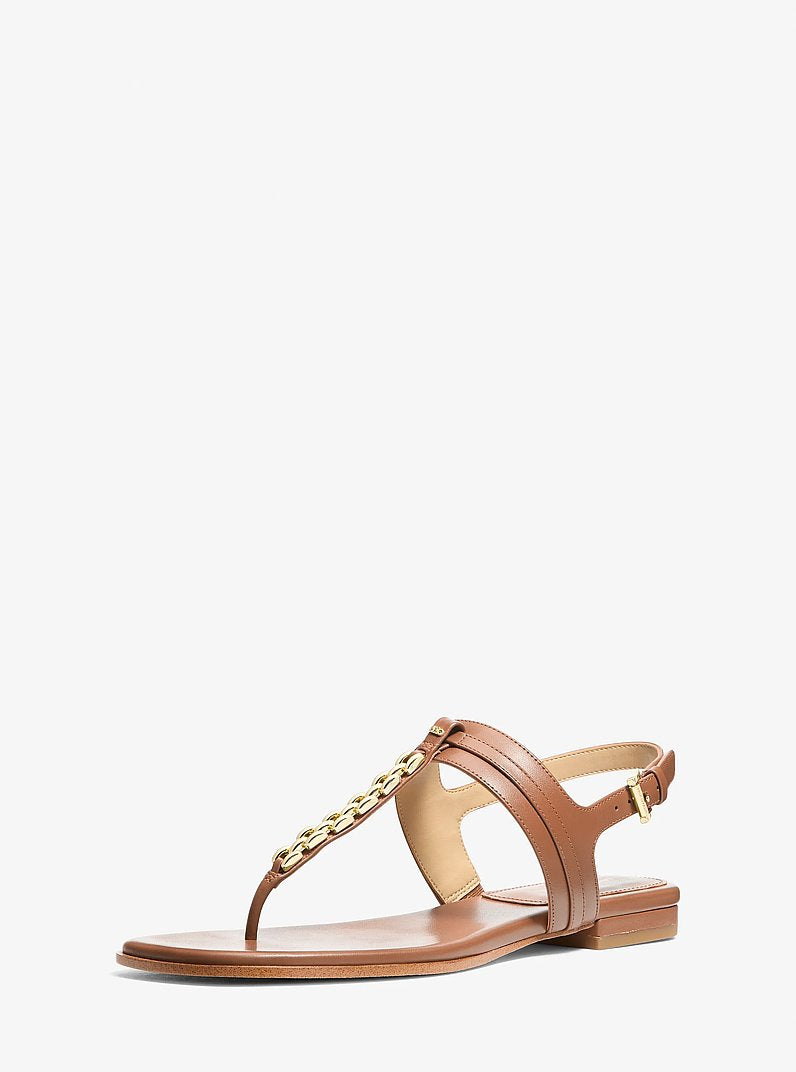 Marcia Embellished Leather Sandal