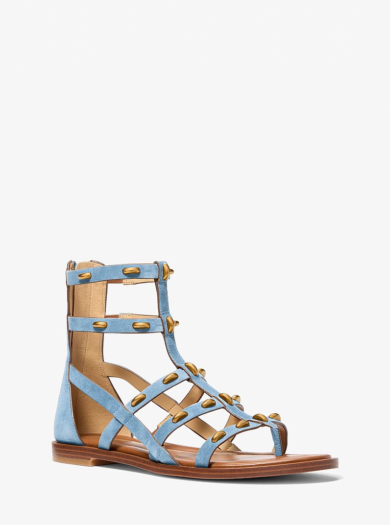 Noa Studded Suede Gladiator Sandal