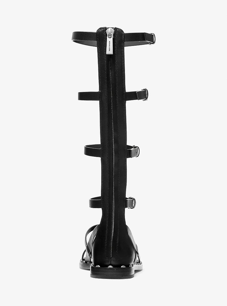 Noa Studded Leather Gladiator Sandal